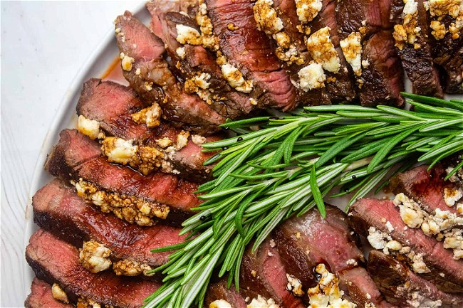 Image of Filet Mignon With Goat Cheese And Balsamic