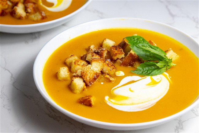 Image of Creamy Pumpkin Soup (Crema Di Zucca)