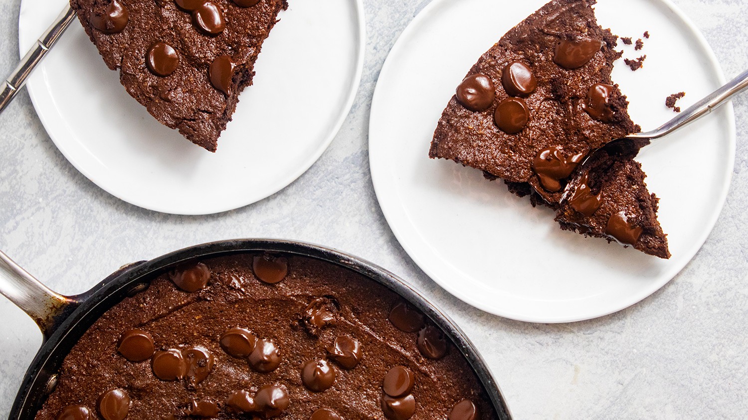 Gluten Free Skillet Brownie-image