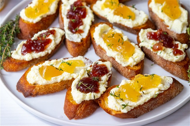 Image of Wine Jelly Crostini