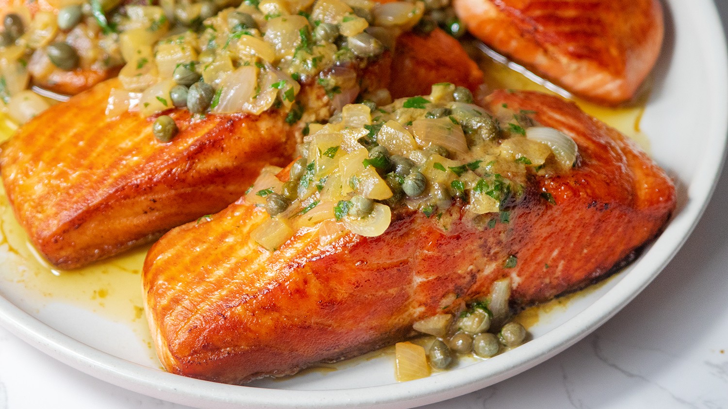 Lemon Butter Salmon in Parchment Paper Recipe - The Cookie Rookie®