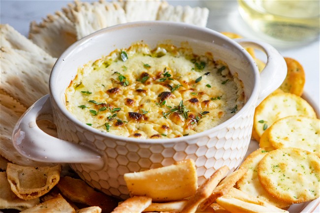 Image of Baked Goat Cheese And Ricotta Dip