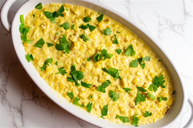 Image of Giada's Parmesan Creamed Corn