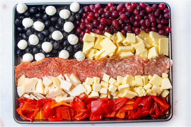 Image of Antipasti American Flag