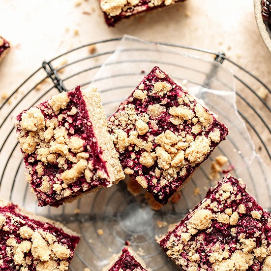 Cherry Berry Almond Crumble • Cook Til Delicious