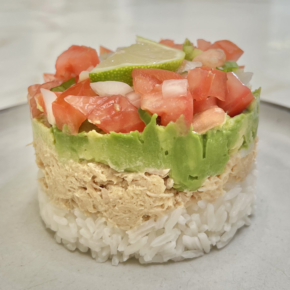 Tuna Taco Tower