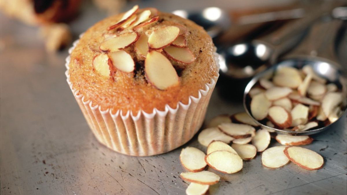 Image of Almond Banana Chocolate Chip Muffins