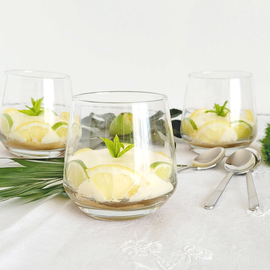 Zitronencreme ohne Gelatine, frisch, luftig & einfach gemacht