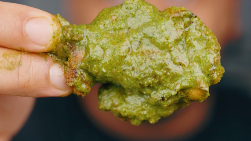 Image of Bangladeshi Green Curry Chutney Wings