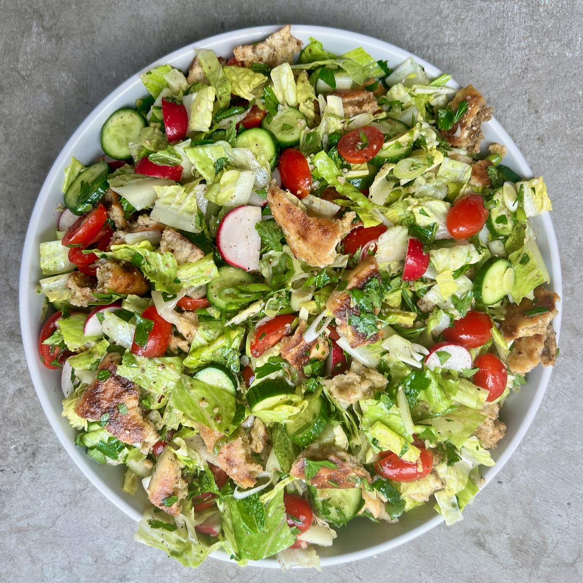 Pita Panzanella (Fatoush)