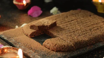 Image of Rava Coconut Chocolate Barfi