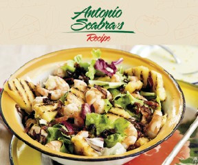 Image of “Shrimp Salad With Pineapple And Mustard Vinaigrette”