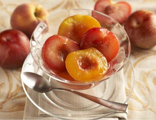 Image of Fruit Poached in Vanilla Syrup (Compote de Fruits)