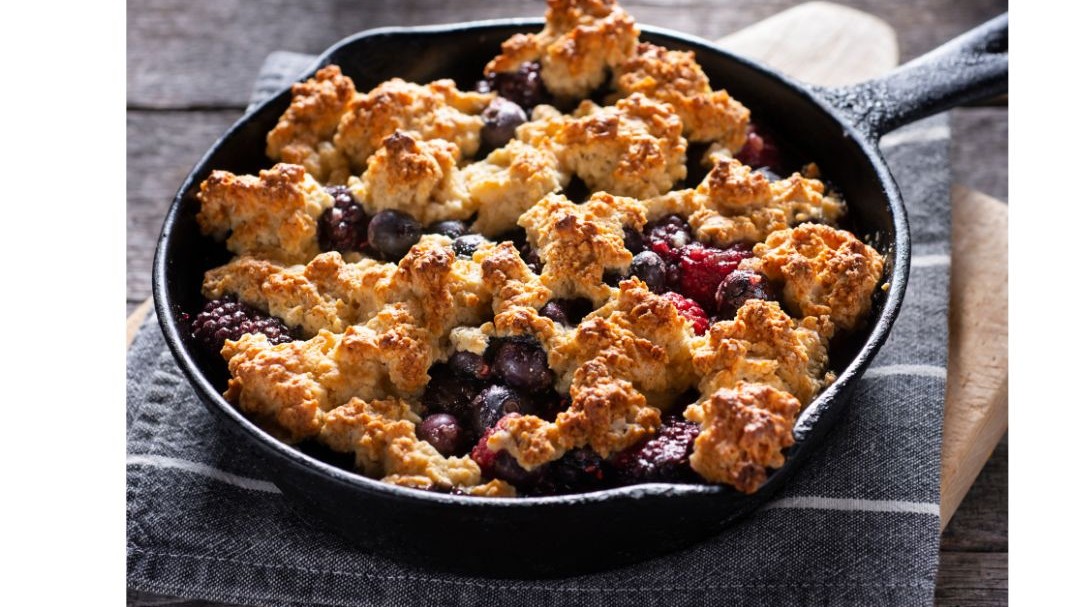 Image of Smoked Berry Cobbler