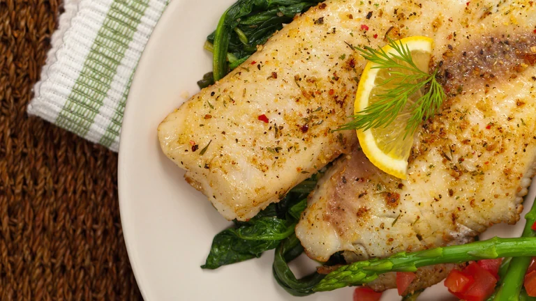 Image of Baked Tilapia with True Lime Garlic and Cilantro