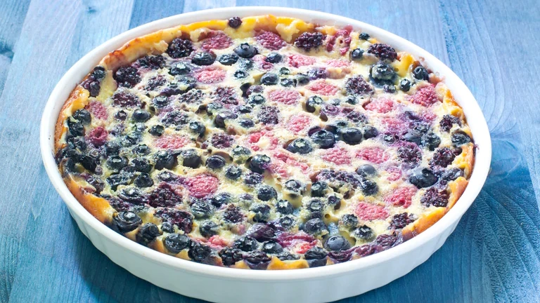 Image of Blueberry Clafoutis