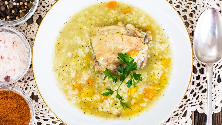 Image of True Lemon Chicken Rice Soup