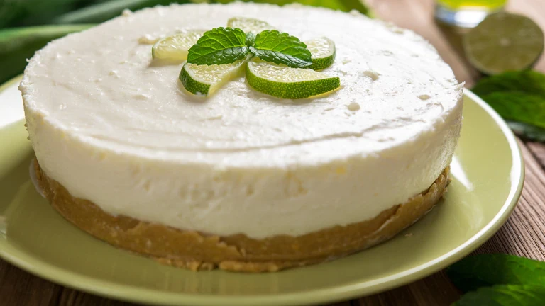 Image of Classic Lime Margarita Cheesecake