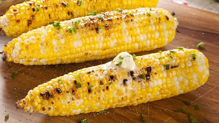 Image of Corn on the Cob with True Lemon Pepper Butter
