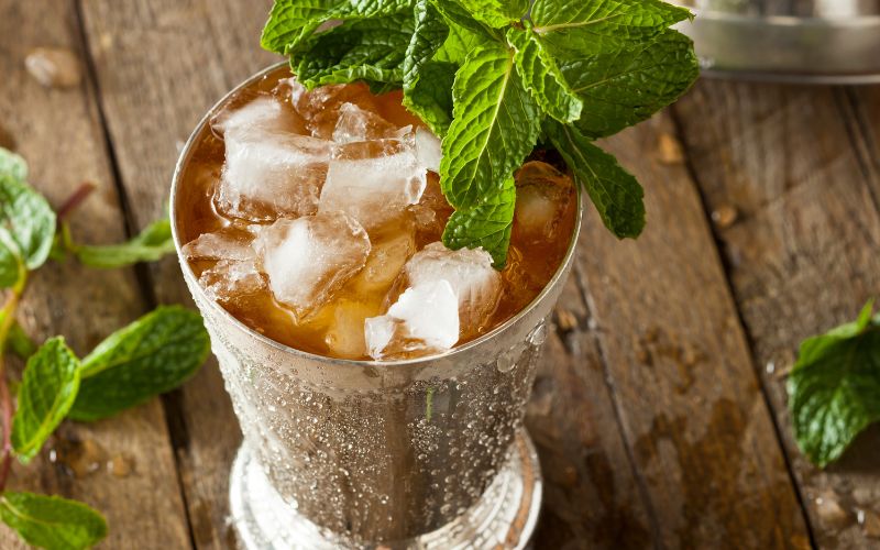 Peach Beer Julep