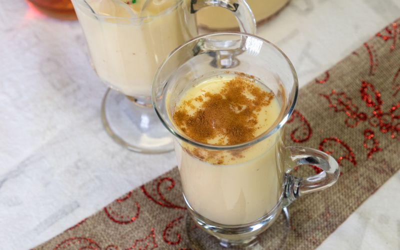 Bourbon Milk Punch
