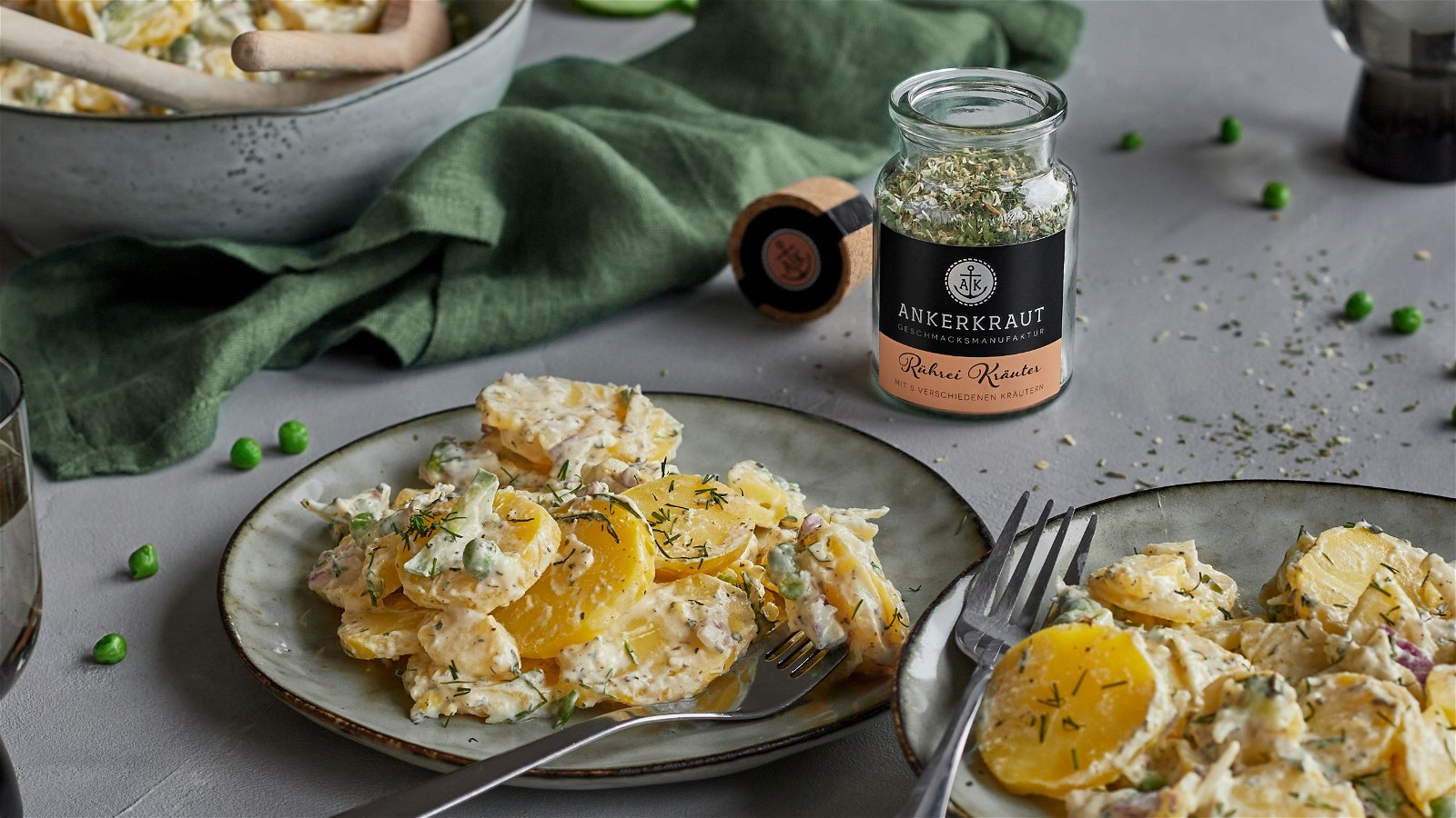 Image of Kartoffelsalat mit Joghurt & Quark