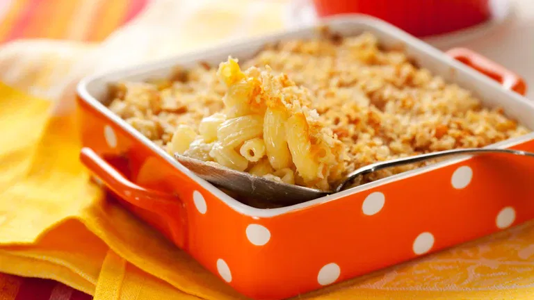True Lemon Creamy Crab Macaroni Bake