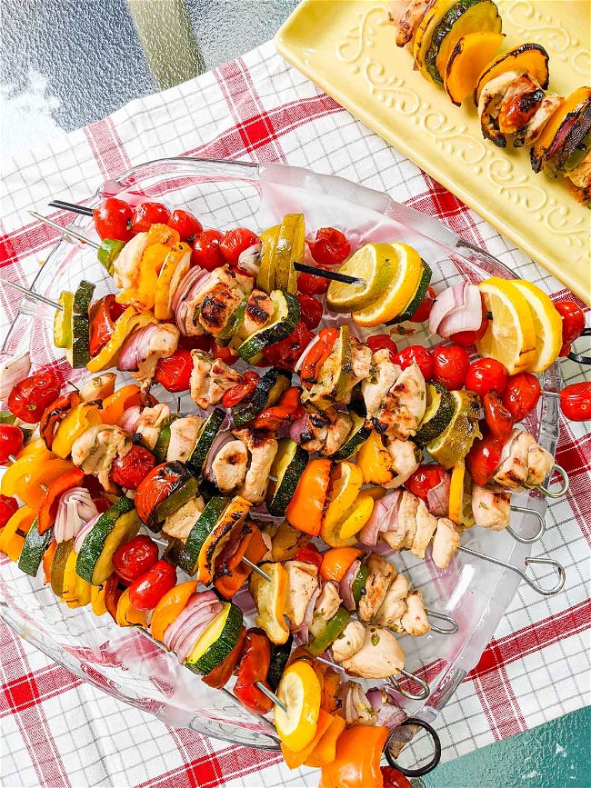Image of BBQ Chicken Kebabs