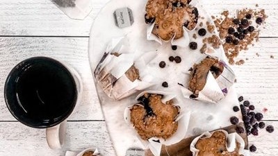 Image of Earl Grey Blueberry Muffins
