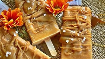 Image of Salted Caramel Popsicles