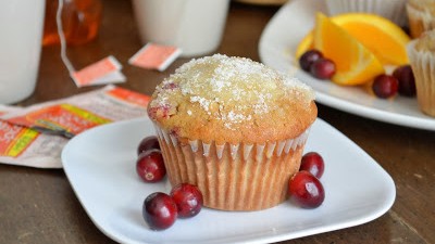 Image of Spiced Cranberry Orange Muffins