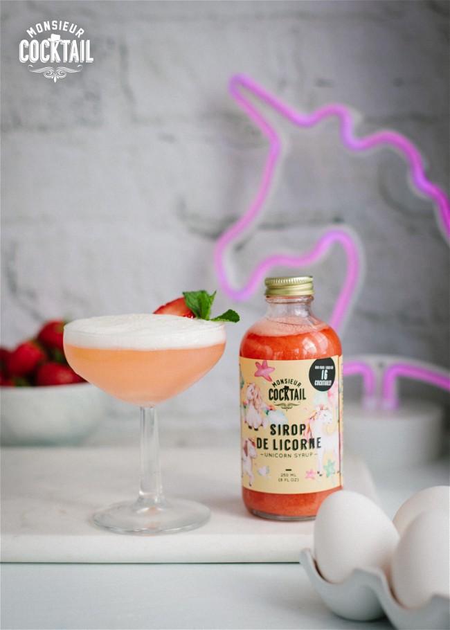 Image of Clover Club aux fraises végane