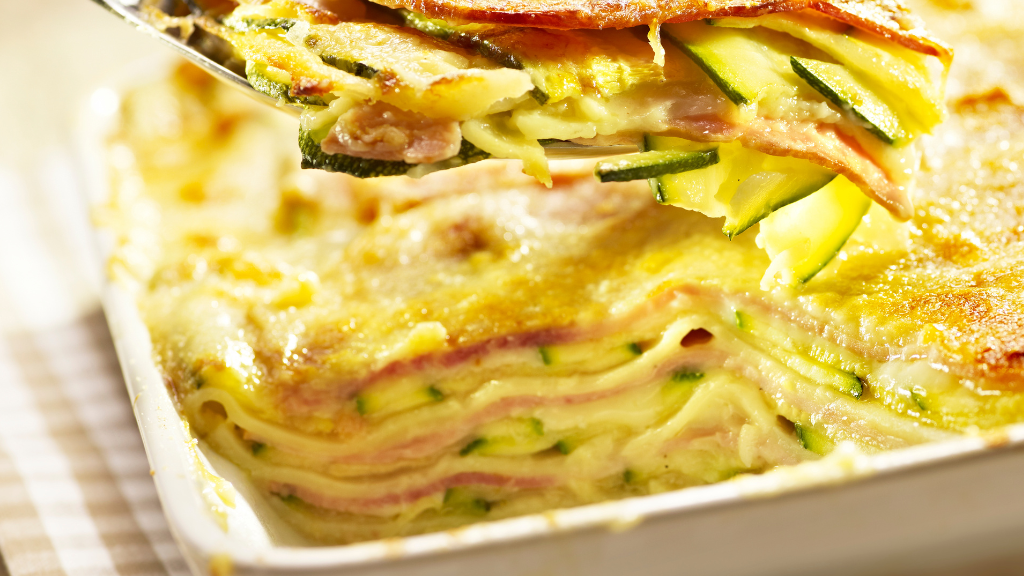 Image of Lasagnes courgettes-chèvre