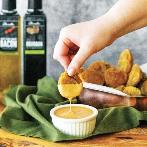 Image of FRIED PICKLES WITH SMOKEHOUSE MAYO