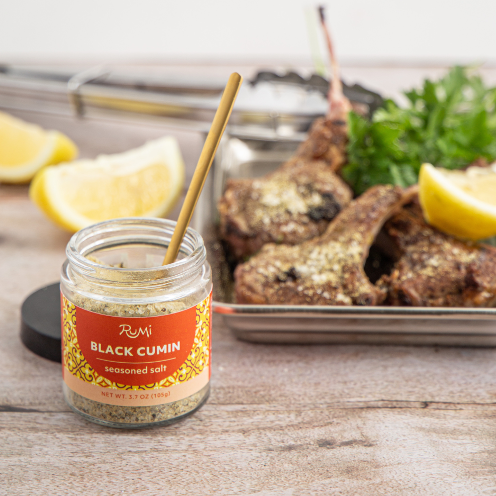 Cumin Salted Lamb Loin Chops