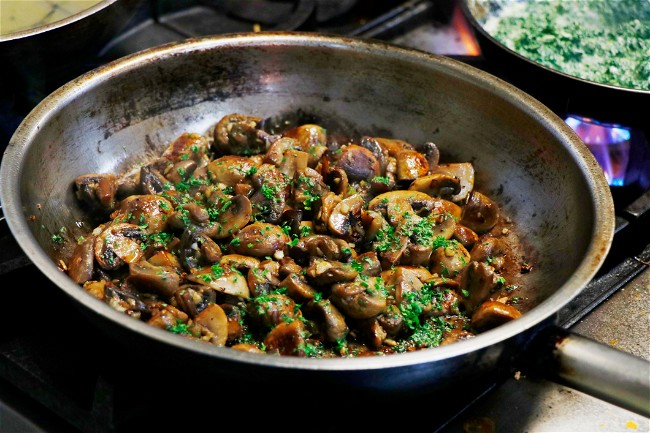 Image of Sautéed Mushrooms with Garlic
