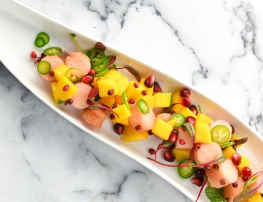 Image of Pinkglow® Pink Pineapple and Mango Ceviche