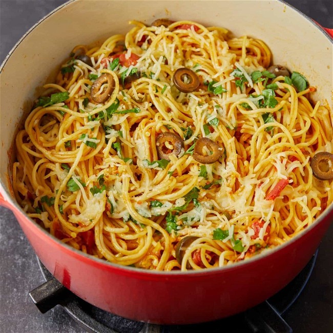 Image of Pasta Puttanesca Recipe