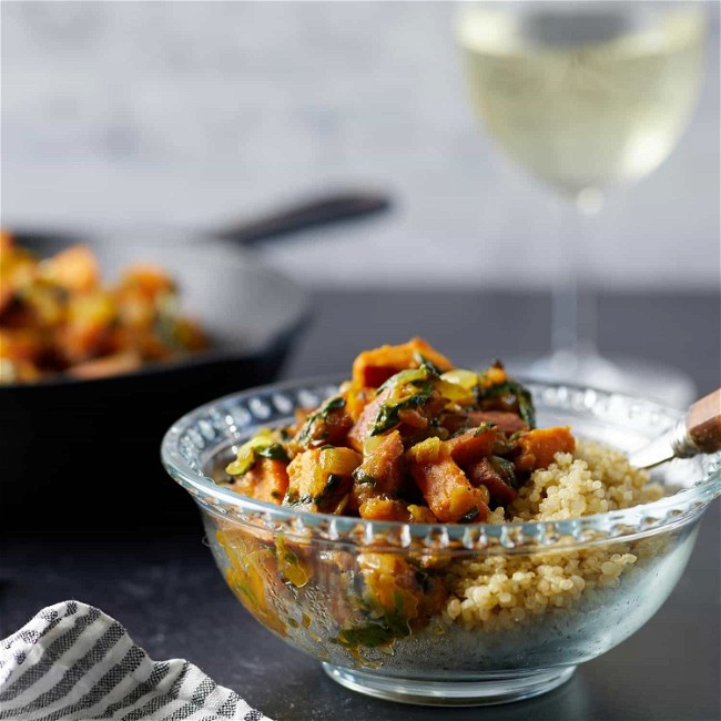 Image of Sweet Potato & Spinach Recipe