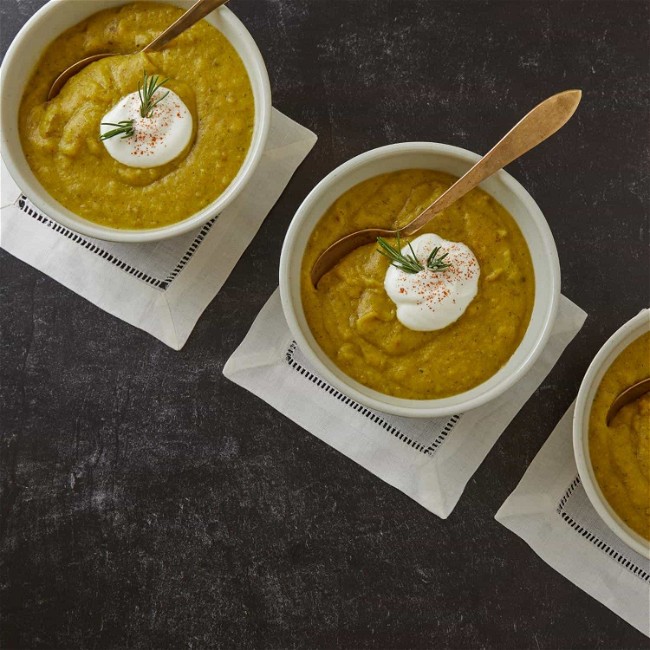 Image of Potato, Cauliflower & Broccoli Soup Recipe