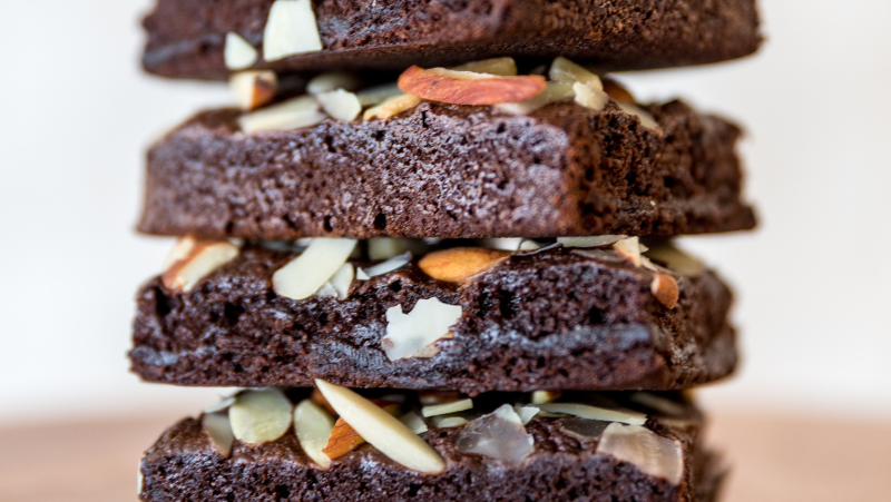 Gluten free vegan zucchini brownies