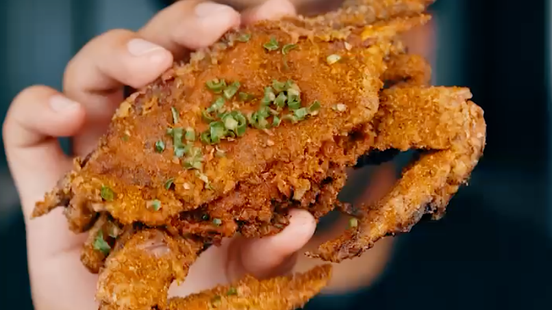Image of Crispy fried Soft-Shelled Crab