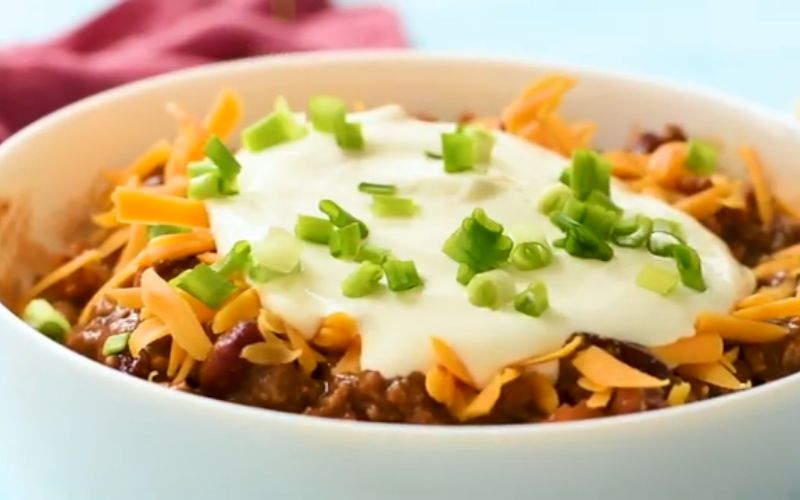 Maple Bourbon Chili - Image by The Wholesome Dish