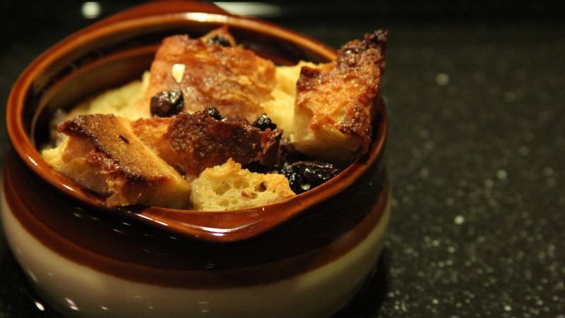 Image of Bread Pudding With Bourbon Sauce