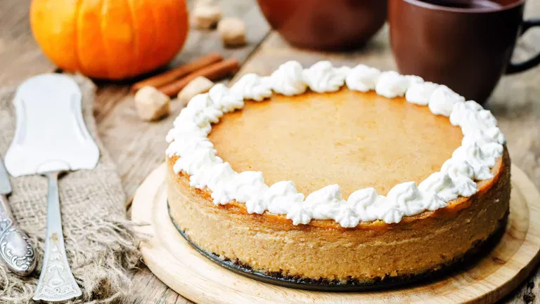 True Lemon Pumpkin Cheesecake