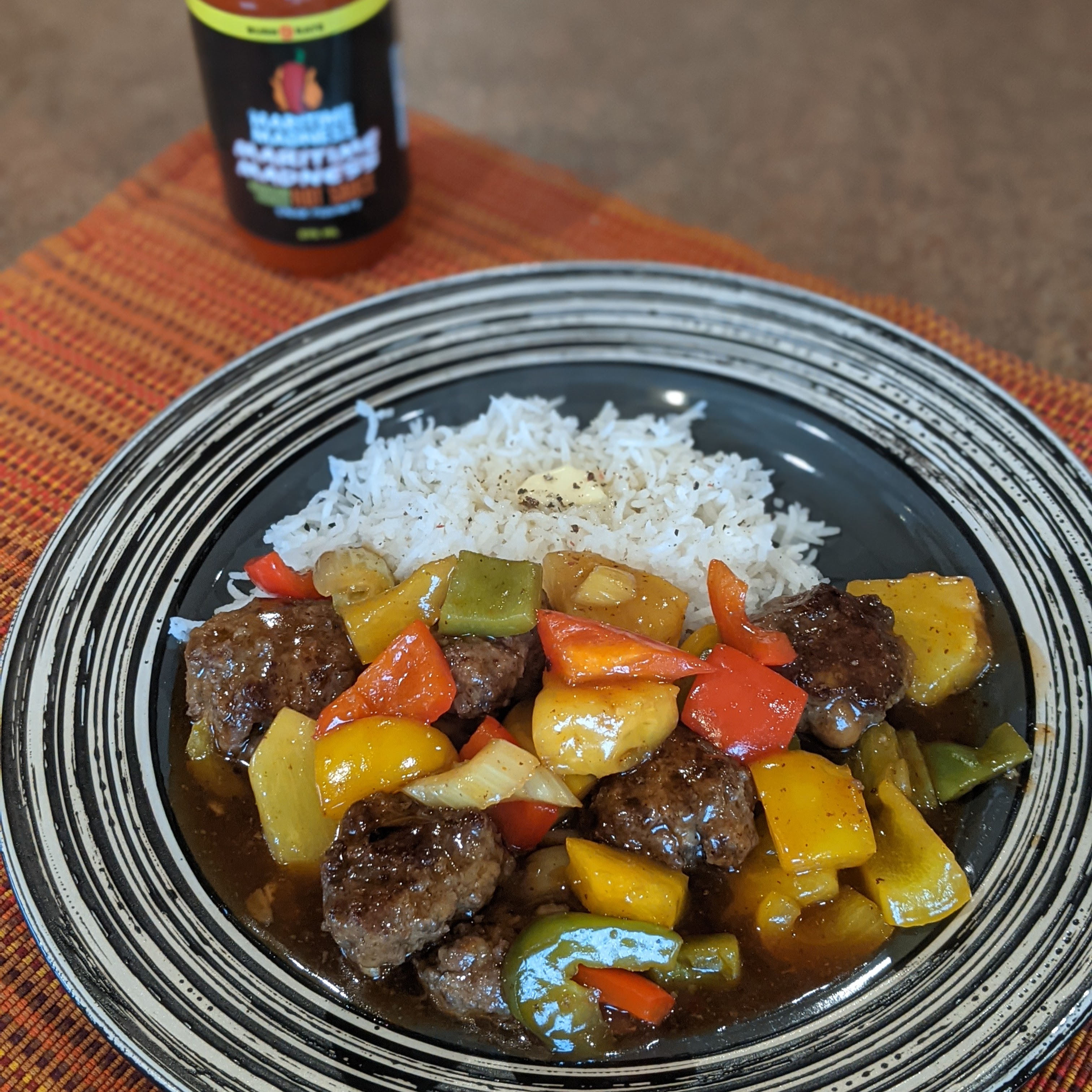 Image of Hawaiian Meatball and Rice