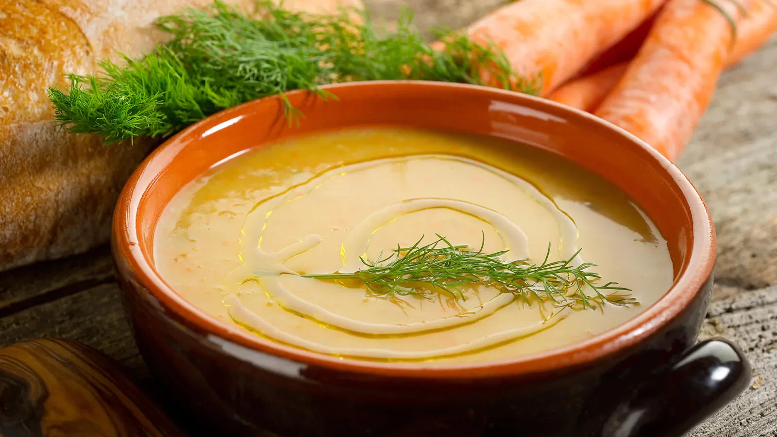 True Orange Ginger Carrot Soup