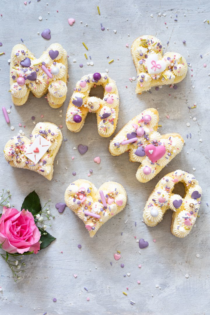 Mini Letter Cake