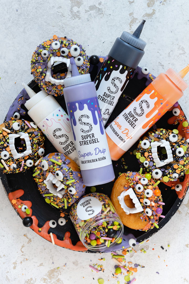 Halloween Monster Donuts
