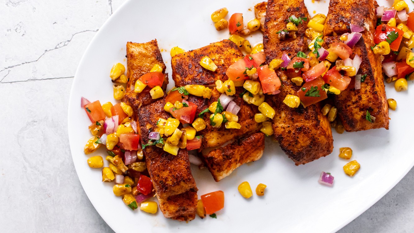 Image of Blackened Halibut 